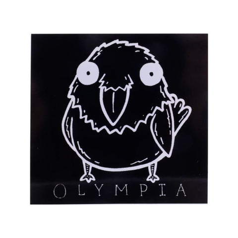 Olympia Crow Sticker