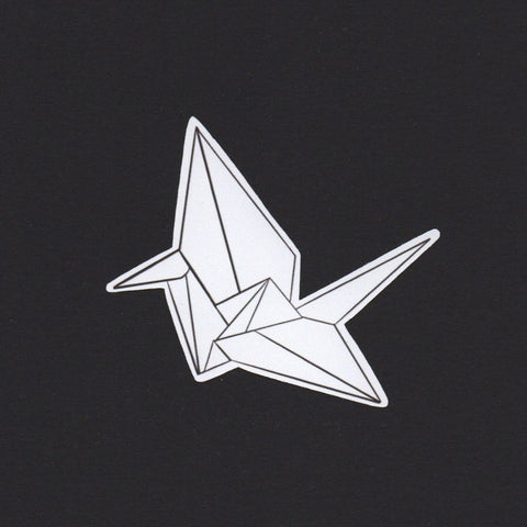Origami Bird Sticker