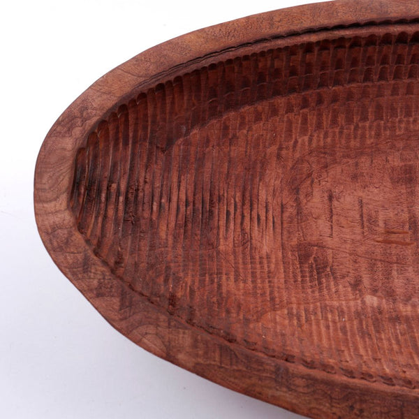 Large Figured Maple Handcrafted Dough Bowl