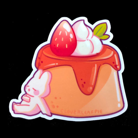 Pudding Bunny Sticker