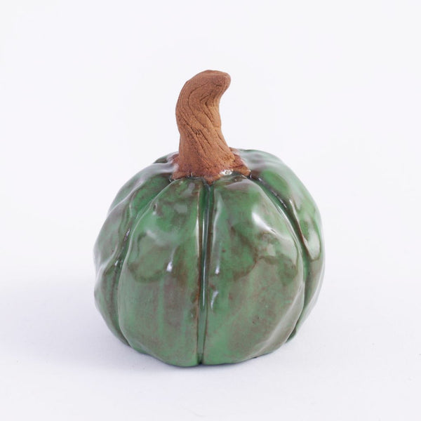 Ceramic Green Pumpkin / Gourd