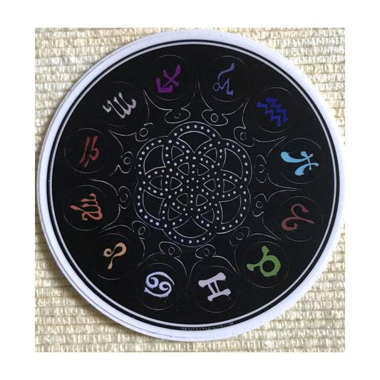 Dark Zodiac Sticker 3"