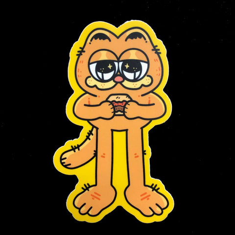 Garfield - Tall Vinyl Sticker