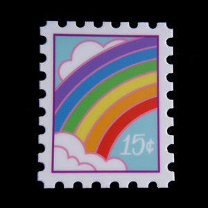 Rainbow Stamp Sticker
