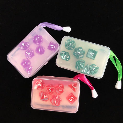 Game Cultivation NPC Clear/Unscented Dice Soap-  Dice Soap (D&D 2e Inspired 'CLASSic Series')