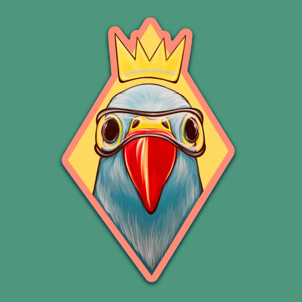 Quick Bird Sticker