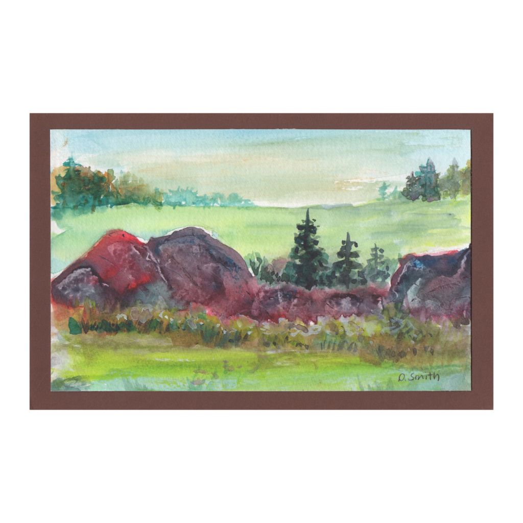 Red Rocks Card โ Gallery Boom