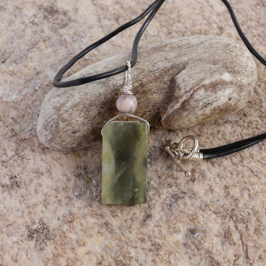 Moss Agate Necklace