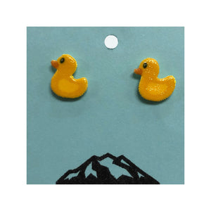 Rubber Ducky Stud Earrings