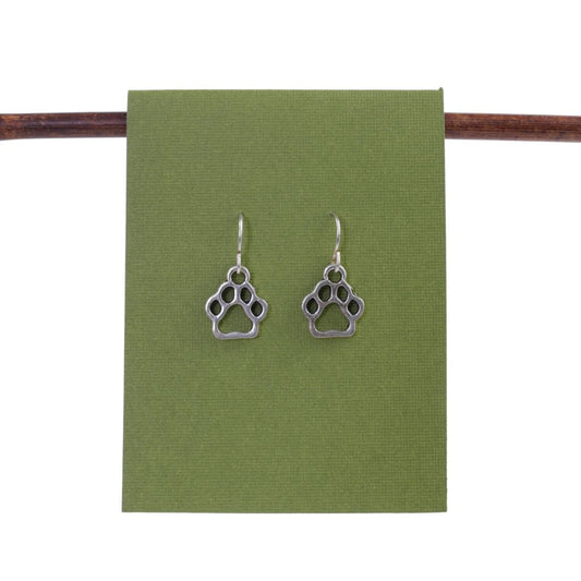 Dog Paw Earrings