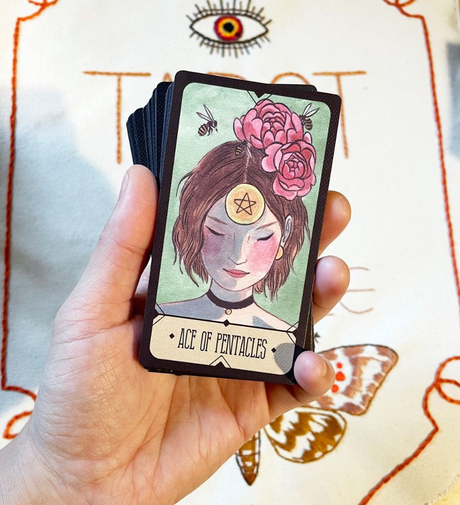 The Sasuraibito Tarot Tiny Traveller Deck