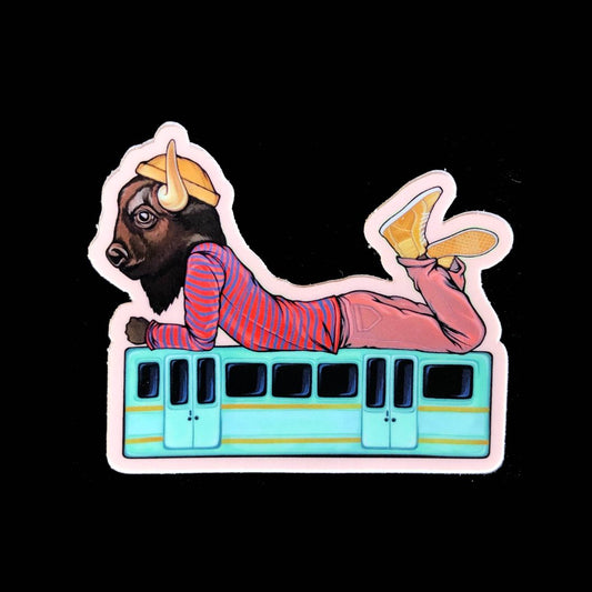 Train Ride Sticker