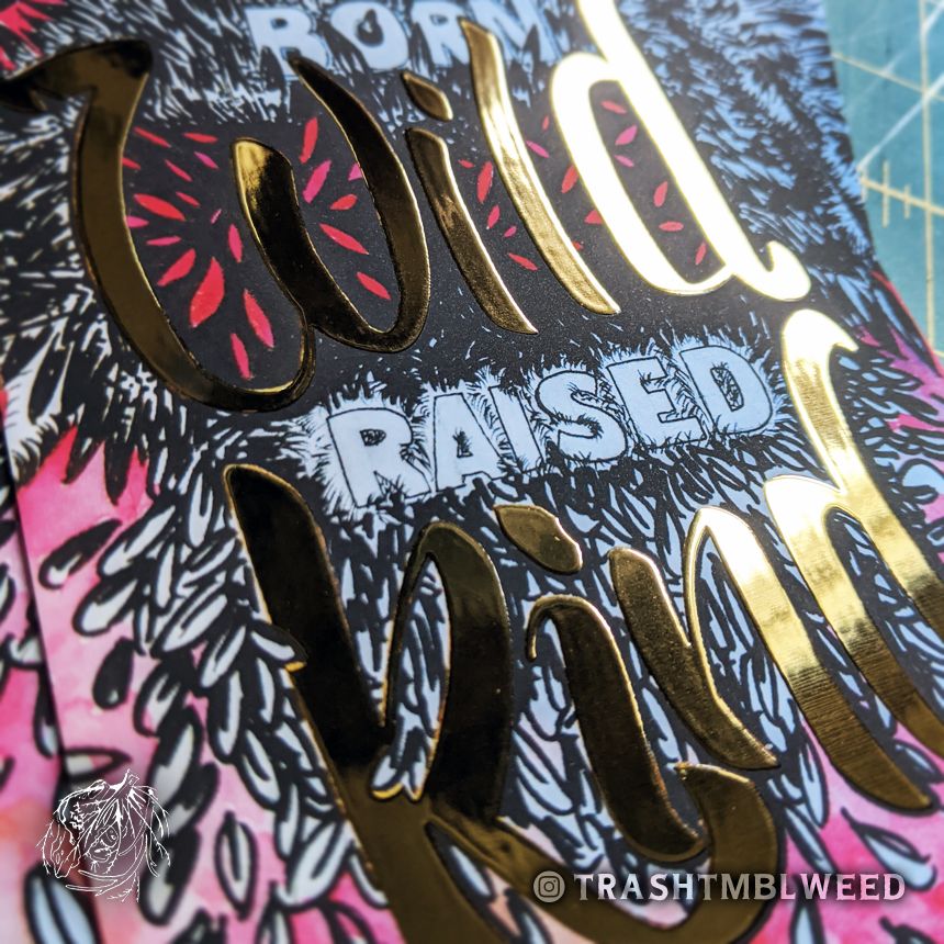 Born Wild / Raised Kind Postcard