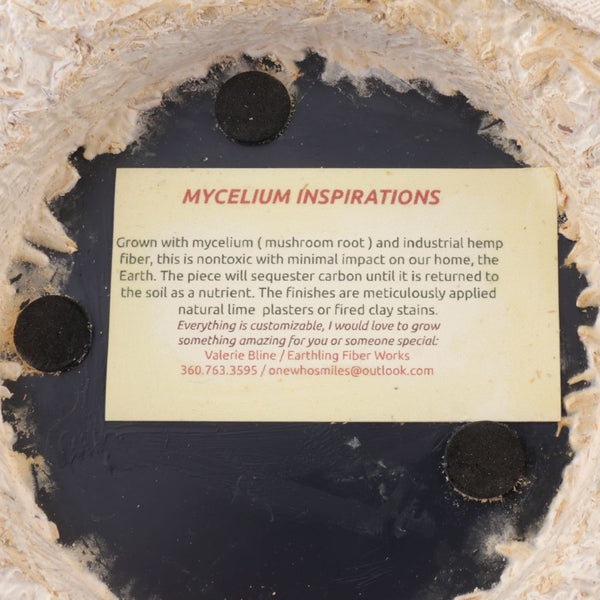 Mycelium Hemp Mirror Multi-color Rainbow Waves