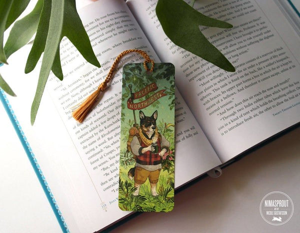 Pacific Northwest Pup Bookmark