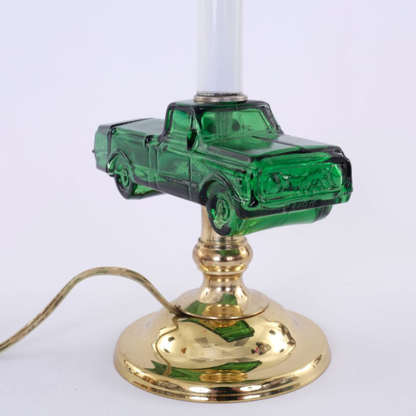Mid Century Upcycled Avon Car Lamp