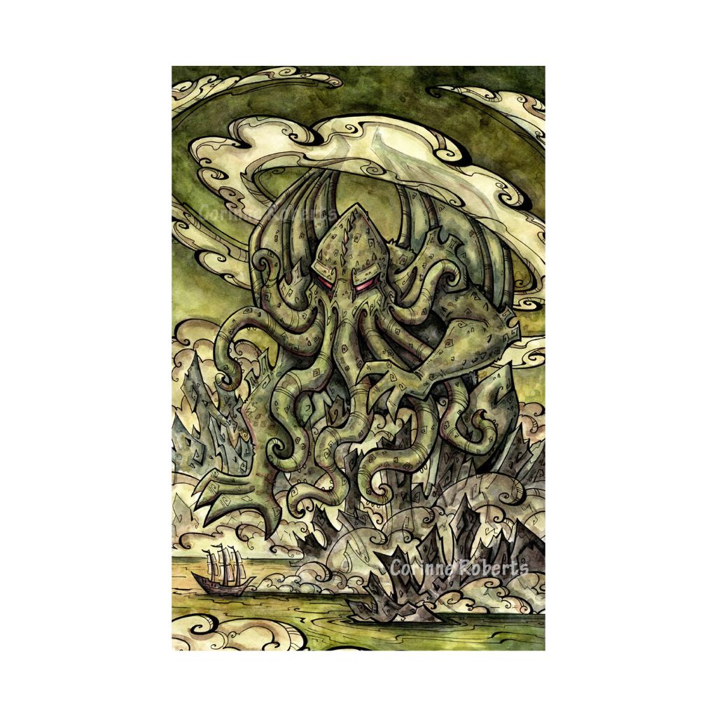 Cthulhu - Large Postcard