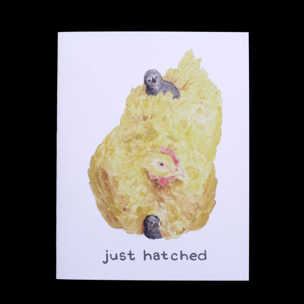Just Hatched  - New Baby/Mom Card