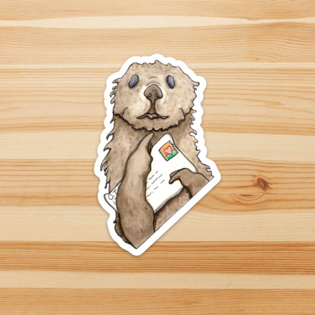 You Otter Write Sticker