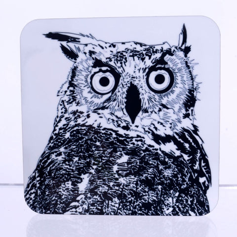 Stunned Owl Coaster