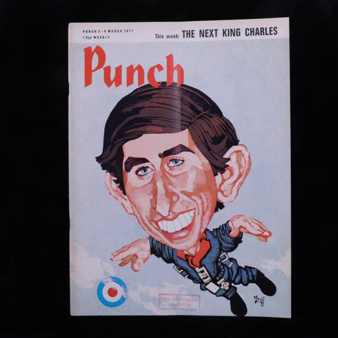 Punch Magazine - March 1971 King Charles