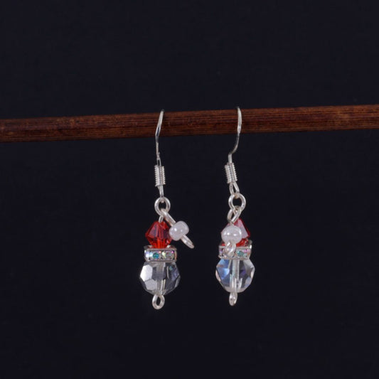 Beaded Holiday Earrings