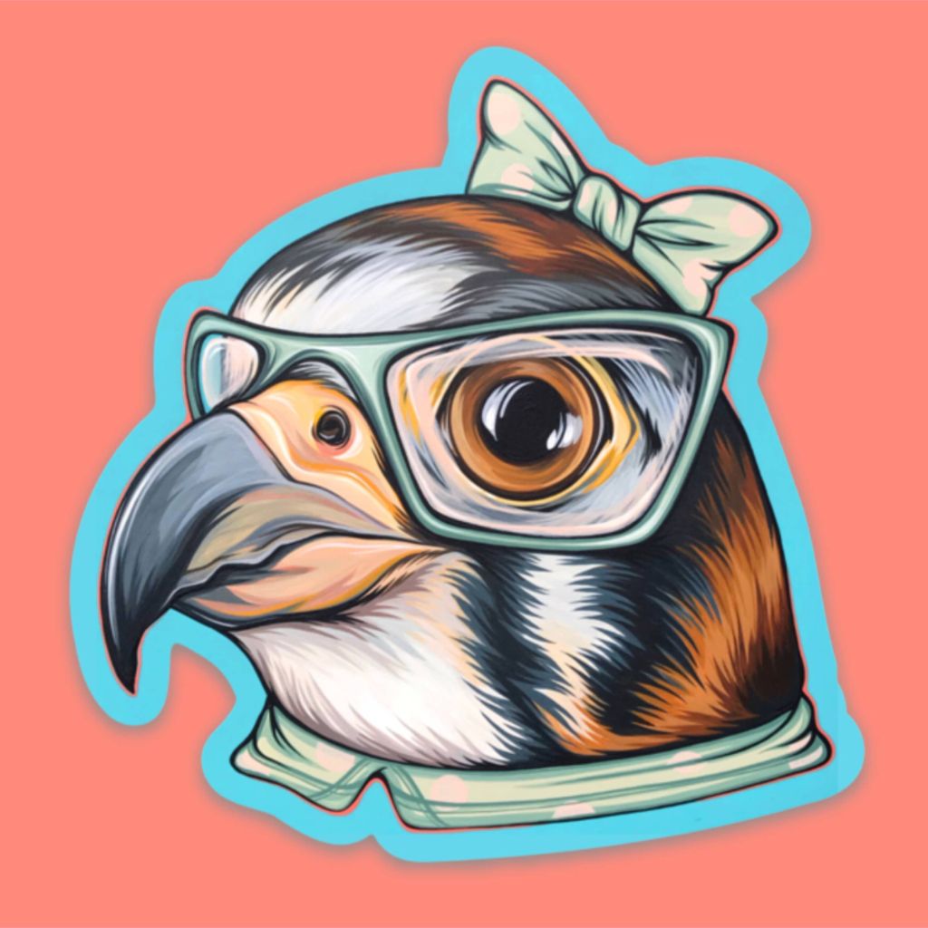 Mabel Bird Sticker