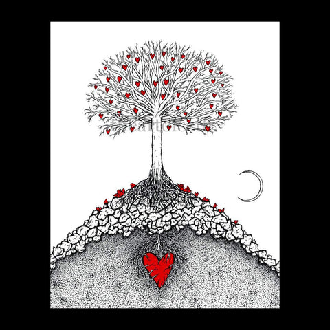The Great Tree - 8" x 10" Creatures of the Heart Print