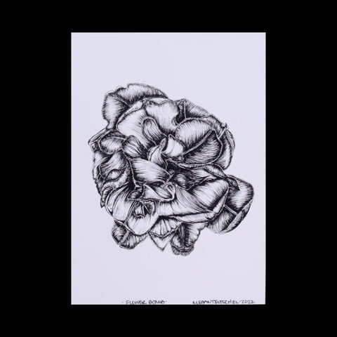 Flower Bomb - Botanical Print