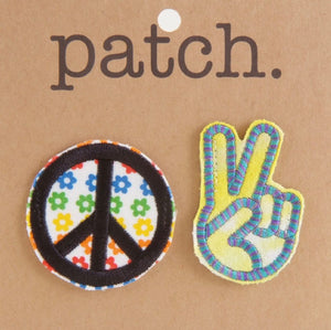 Peace Fabric Patch
