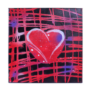 Red Heart Painting