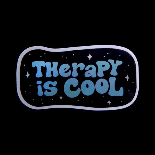 Therapy is Cool Sticker