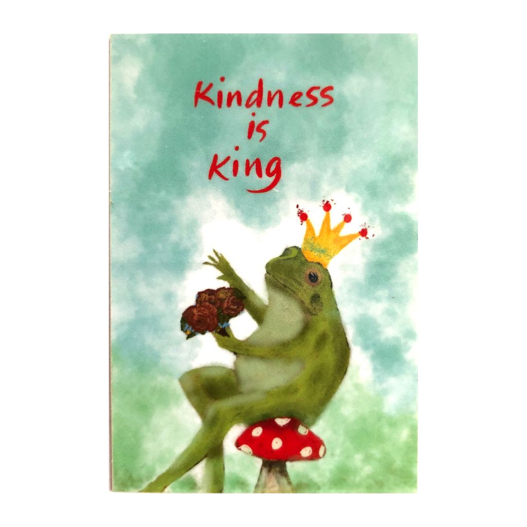 Frog Kindness Sticker