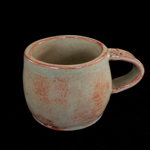 Green Brown Ceramic Mug
