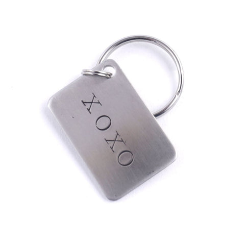 XOXO Stainless Steel Key Fob