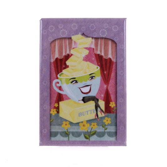 Butter Cup Refrigerator Magnet