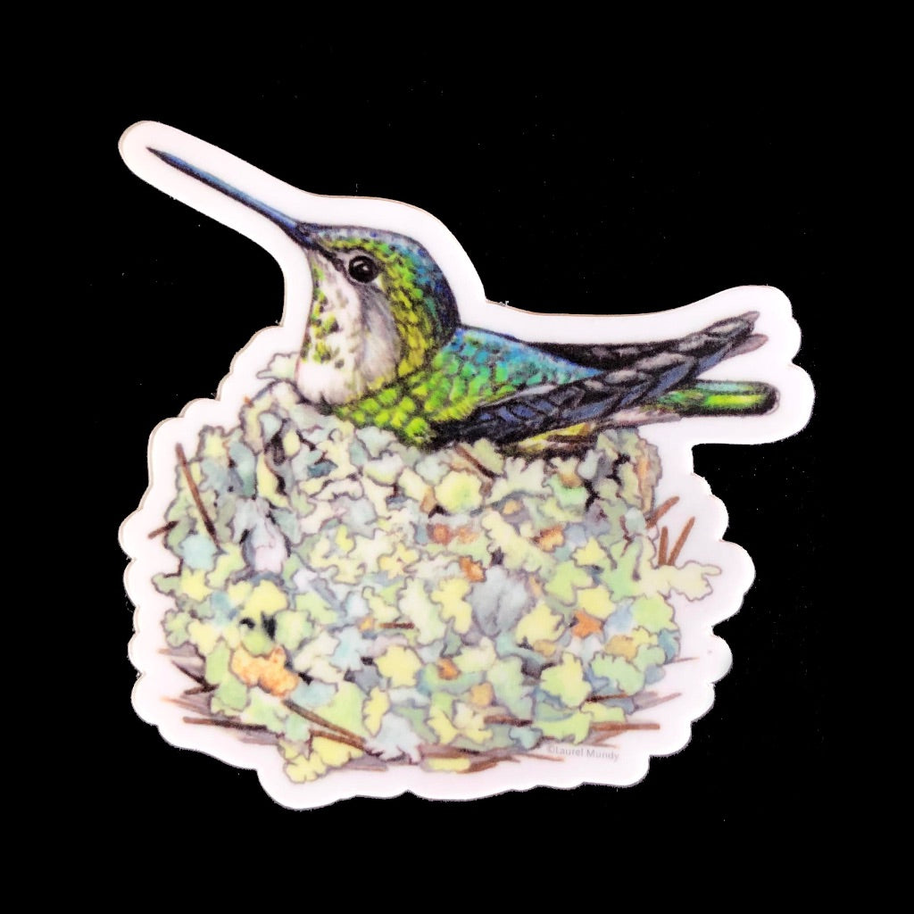 Hummingbird Mama Sticker
