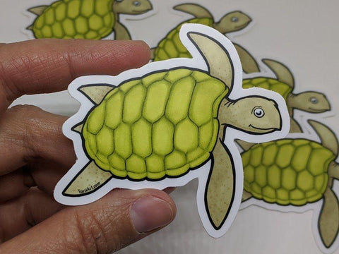 Sea Turtle Vinyl Sticker