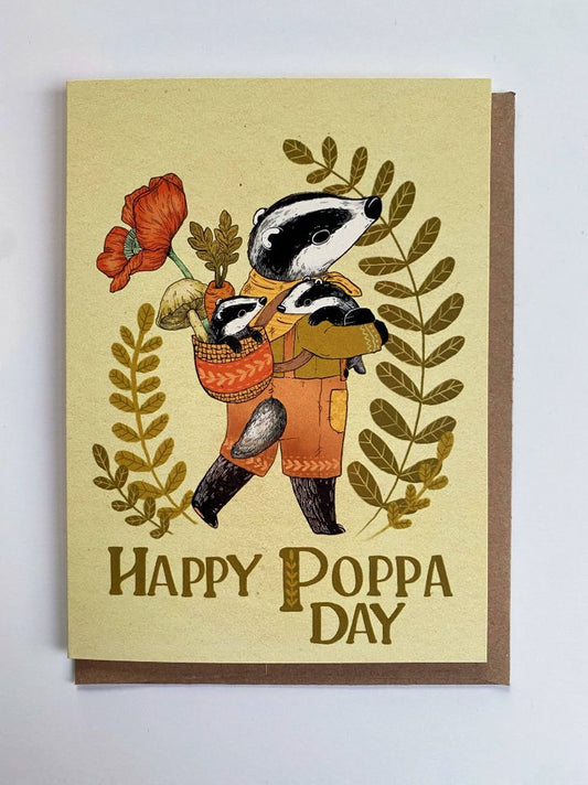 Happy Poppa Day Card