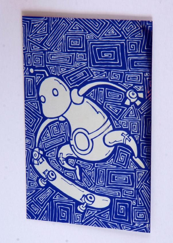 Foil Robot Sticker