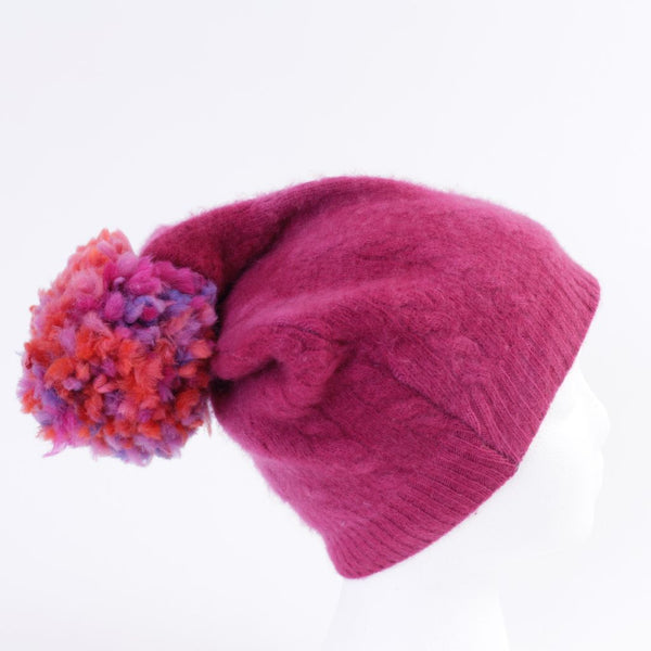 Blossom Hand Dyed Pompom Hat