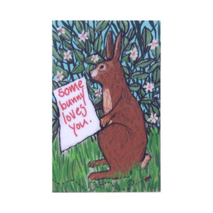 Some Bunny Loves You - Mini Sticker