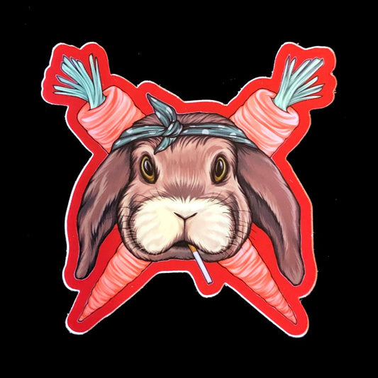 Badass Bun Sticker