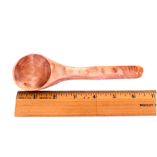 Hand Carved Wooden Art Spoon