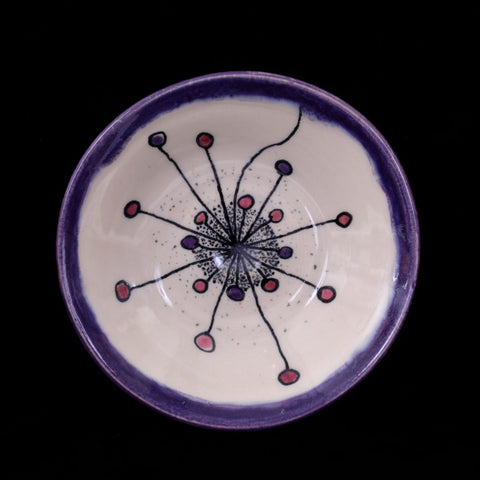 Porcelain Dandelion Bowl - Modern