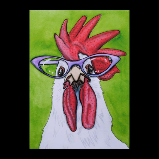 Ms. Cluck Print