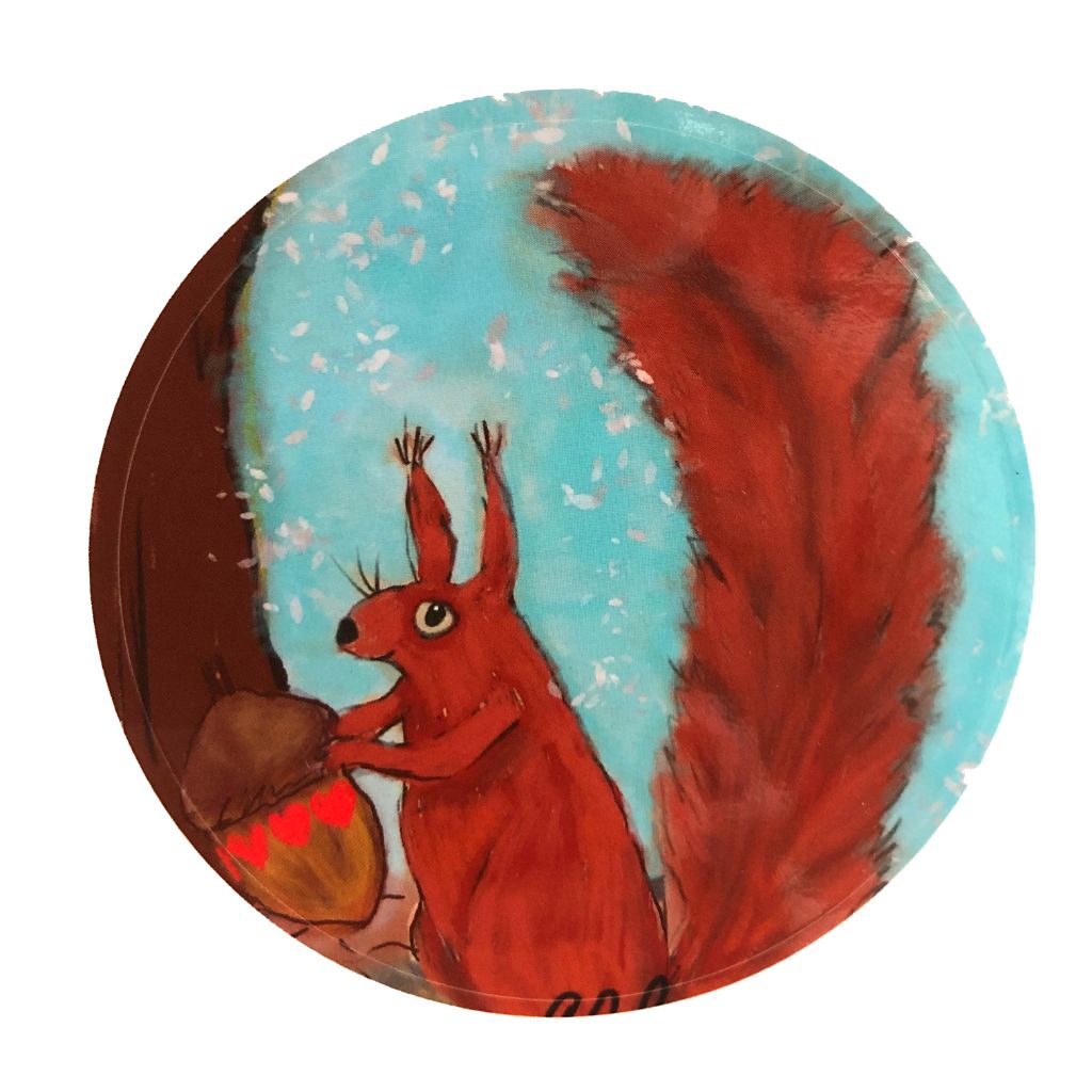 Squirrel Sticker