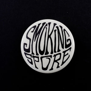 Smoking Spore - Glow in the Dark Pinback Button