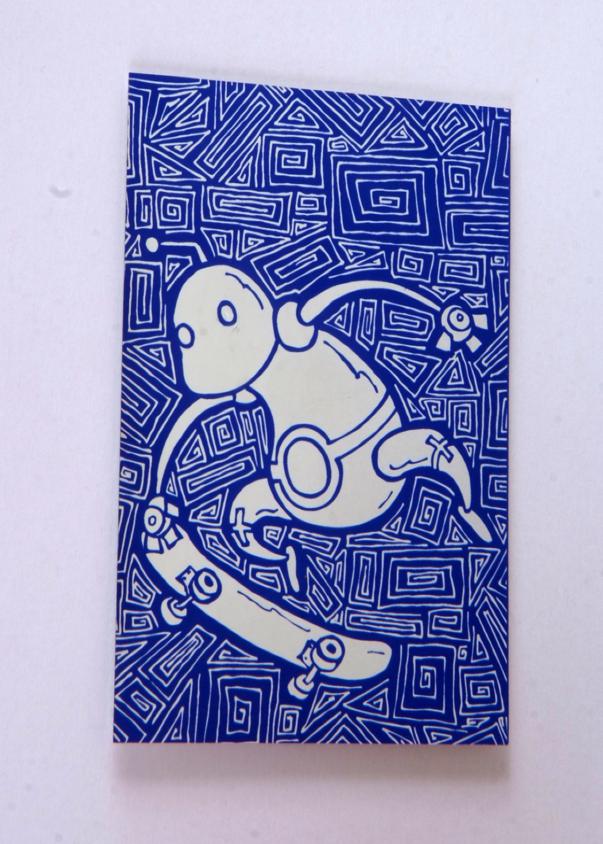 Foil Robot Sticker