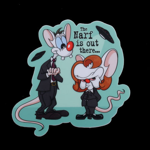 The Narf is Out There Sticker